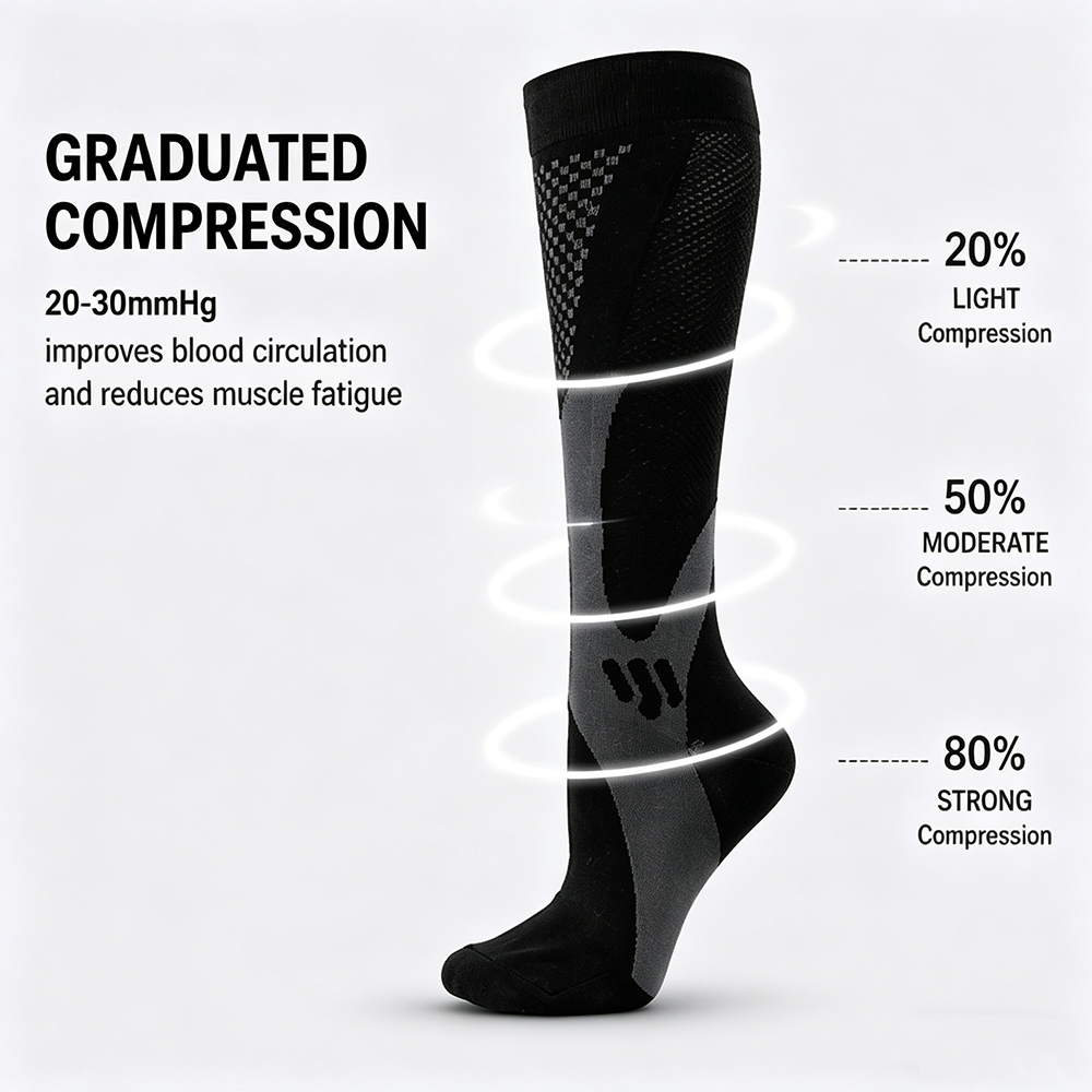 Compression Sock Medical - Running Compression Socks Men Women Football