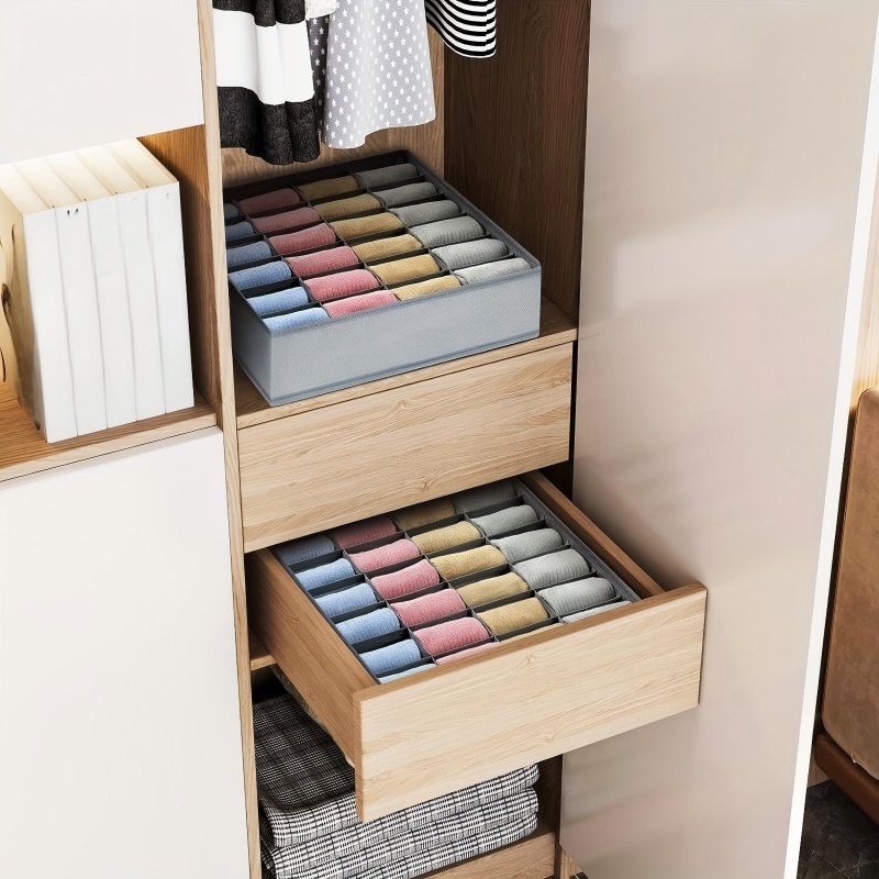 24 Grid Foldable Storage Organ – обзор и цена Sock Organizer Tray