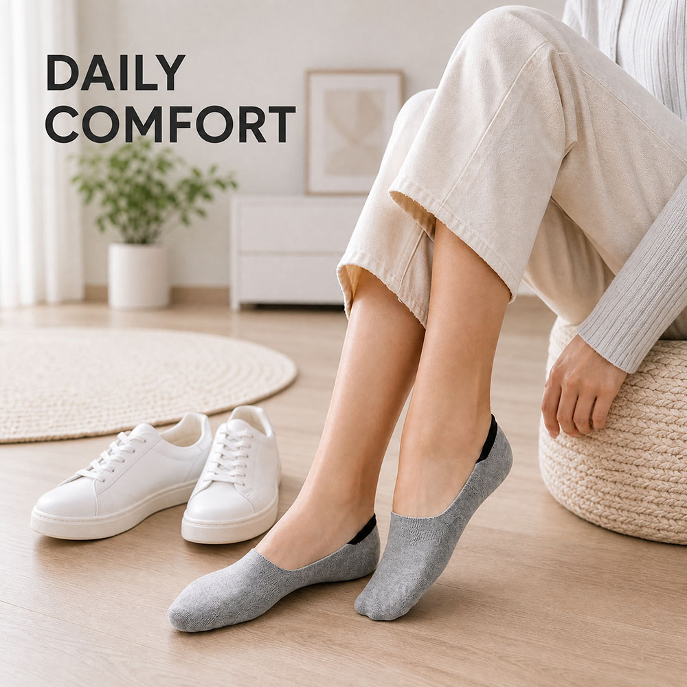 6 Pairs Unisex Cotton No Show  – обзор и цена Invisibility Sock Loafer