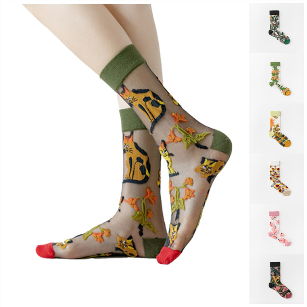 Woman Lace flower short sock t – обзор и цена Invisibility Sock Loafer