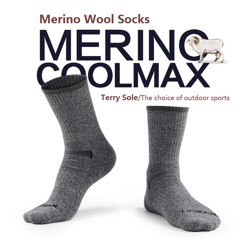 MEIKAN Men Merino Wool Socks C – обзор и цена Wool Hiking Sock