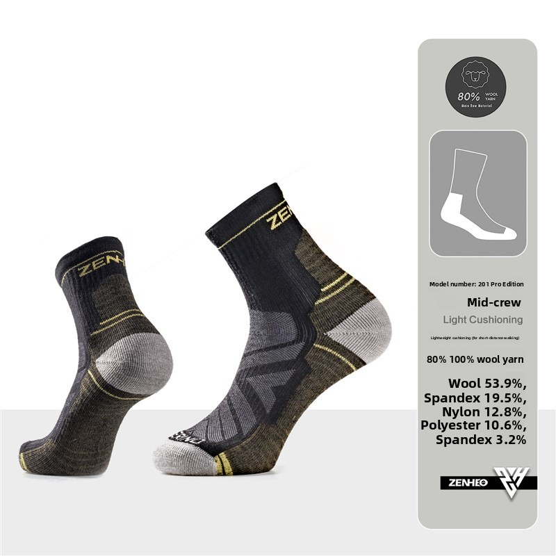 Thickened Merino Wool Socks fo – обзор и цена Wool Hiking Sock