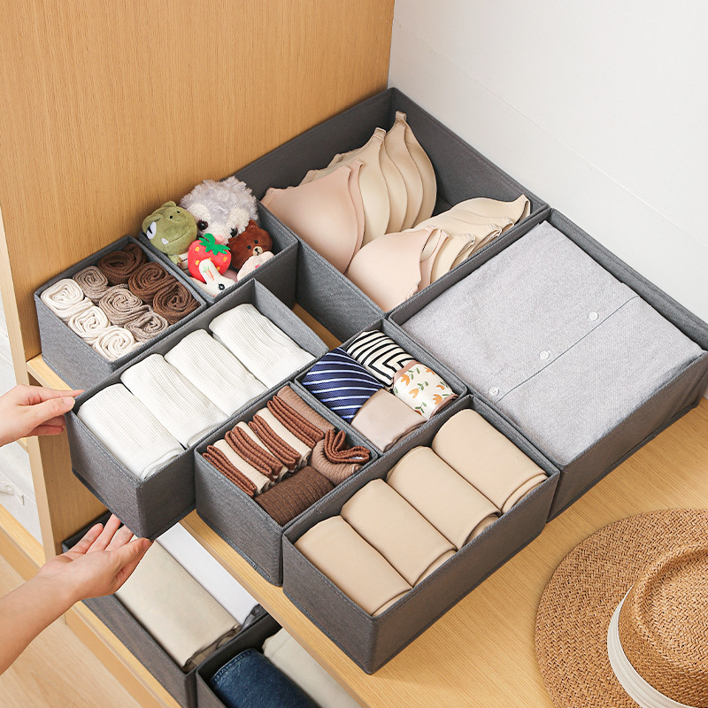 Drawer Organizer Non-woven Fab – обзор и цена Sock Organizer Tray