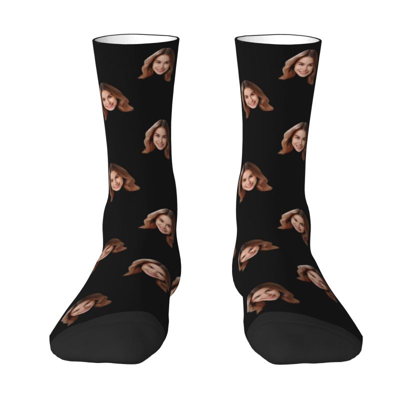 Personalized Custom Face Photo – обзор и цена Dress Sock Men