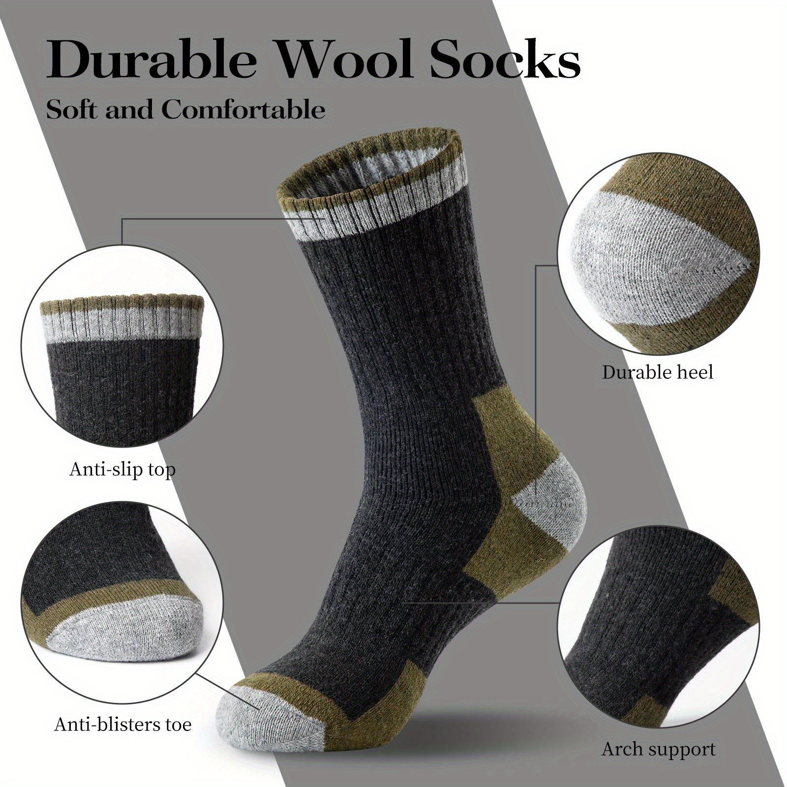 Winter Merino Wool Socks Thick – обзор и цена Thermal Sock Winter