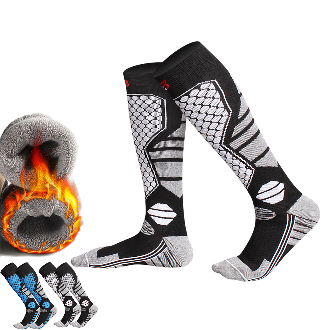 Unisex Snowboard Socks Men Wom – обзор и цена Thermal Sock Winter