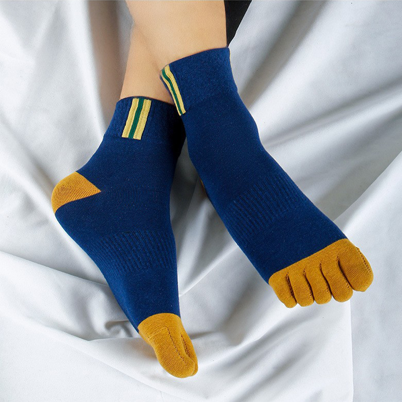 5 Pair Men's Casual Five-Toe C – обзор и цена Toe Sock Split