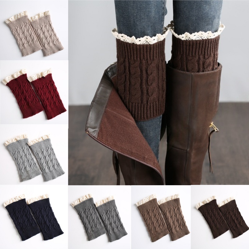 Winter Knit Solid Leg Warmers  – обзор и цена Thermal Sock Winter