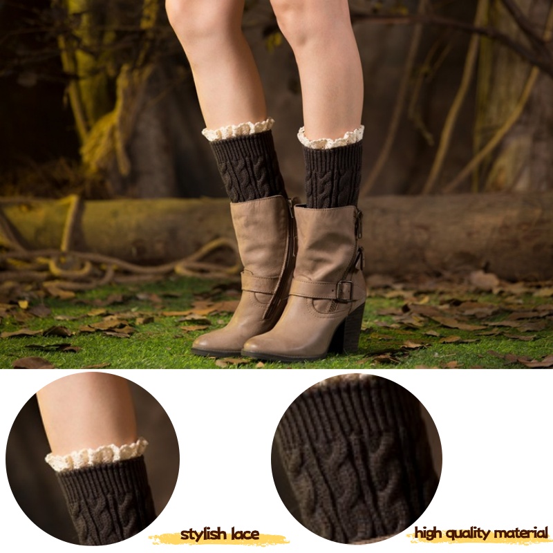 Winter Knit Solid Leg Warmers  – обзор и цена Thermal Sock Winter