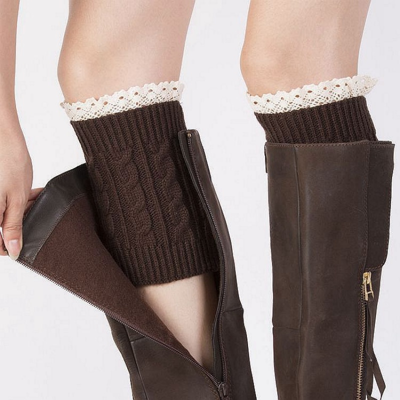 Winter Knit Solid Leg Warmers  – обзор и цена Thermal Sock Winter