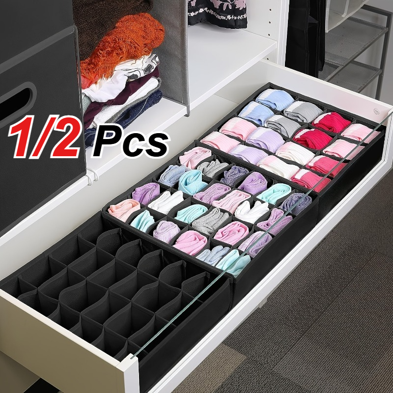 1/2 PCS Sock Underwear Separat – обзор и цена Sock Organizer Tray