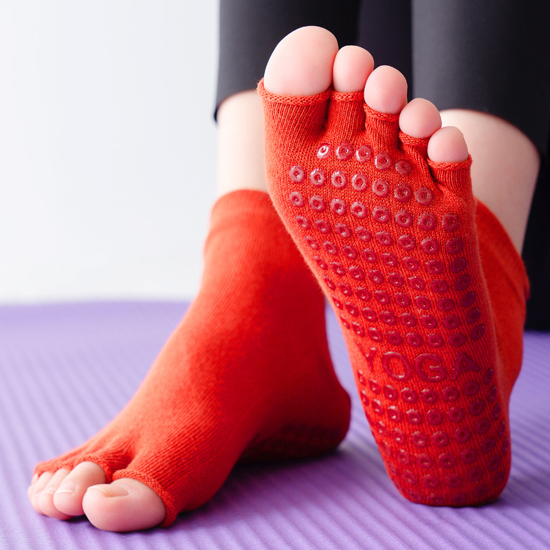Yoga Socks Half Toe Anti-Slip  – обзор и цена Grip Sock Yoga