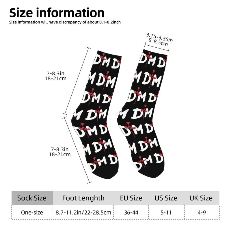Custom Depeche Mode Mens Crew  – обзор и цена Dress Sock Men