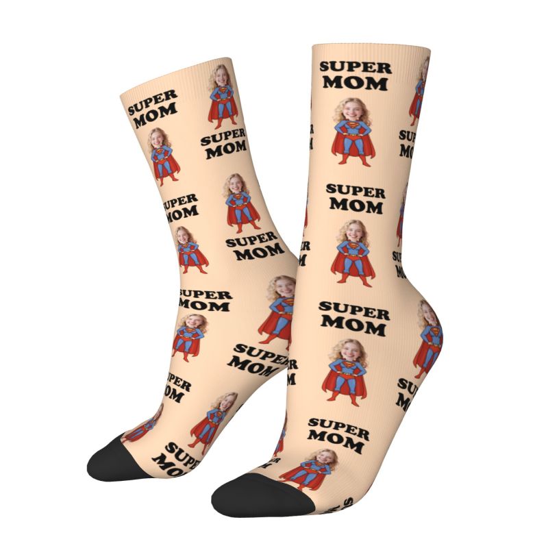 Super Mom Custom Mens Crew Soc – обзор и цена Dress Sock Men