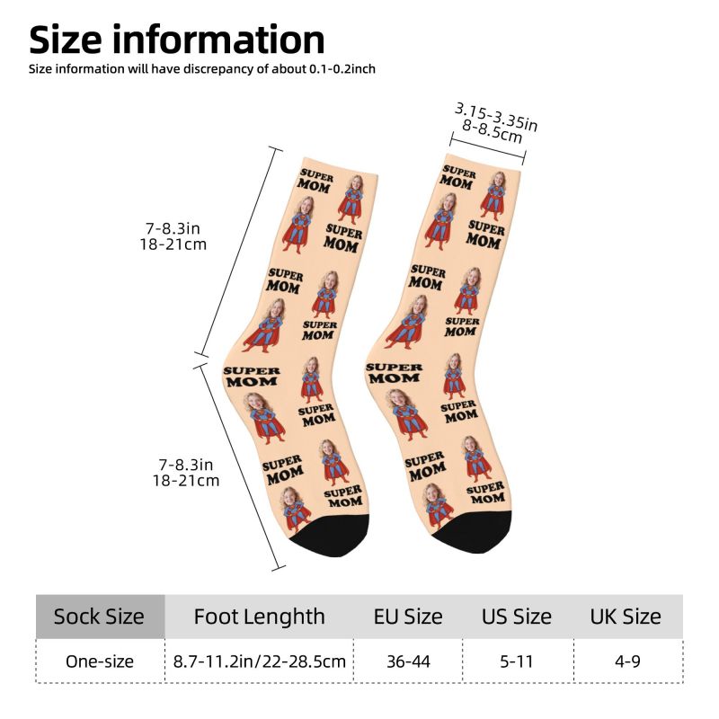 Super Mom Custom Mens Crew Soc – обзор и цена Dress Sock Men