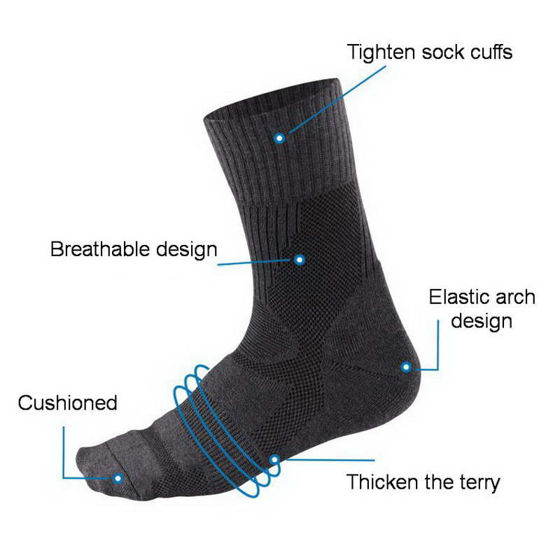 1 Pair Merino Wool Sock Winter – обзор и цена Wool Hiking Sock