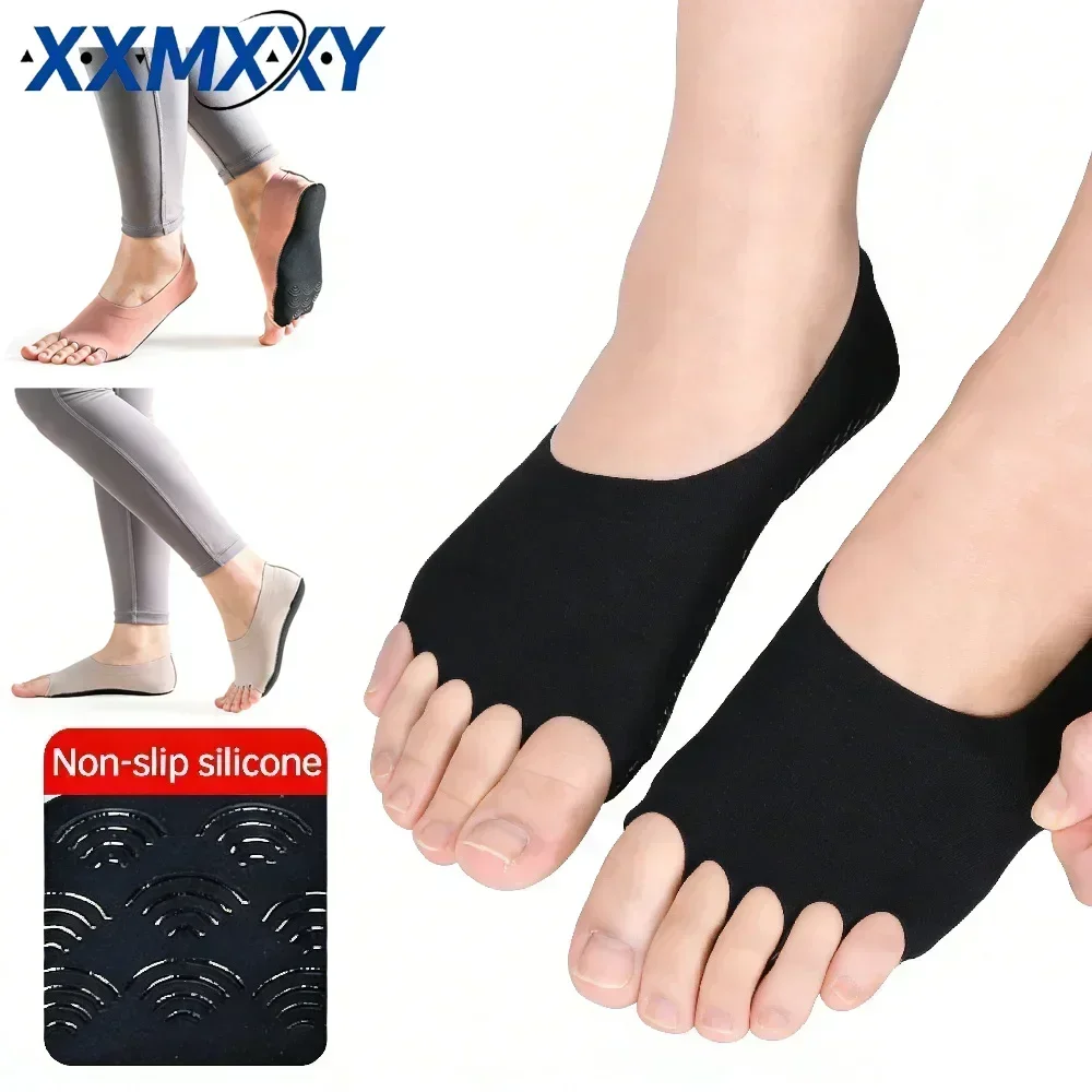 1Pair Toeless Yoga Pilates Soc – обзор и цена Grip Sock Yoga
