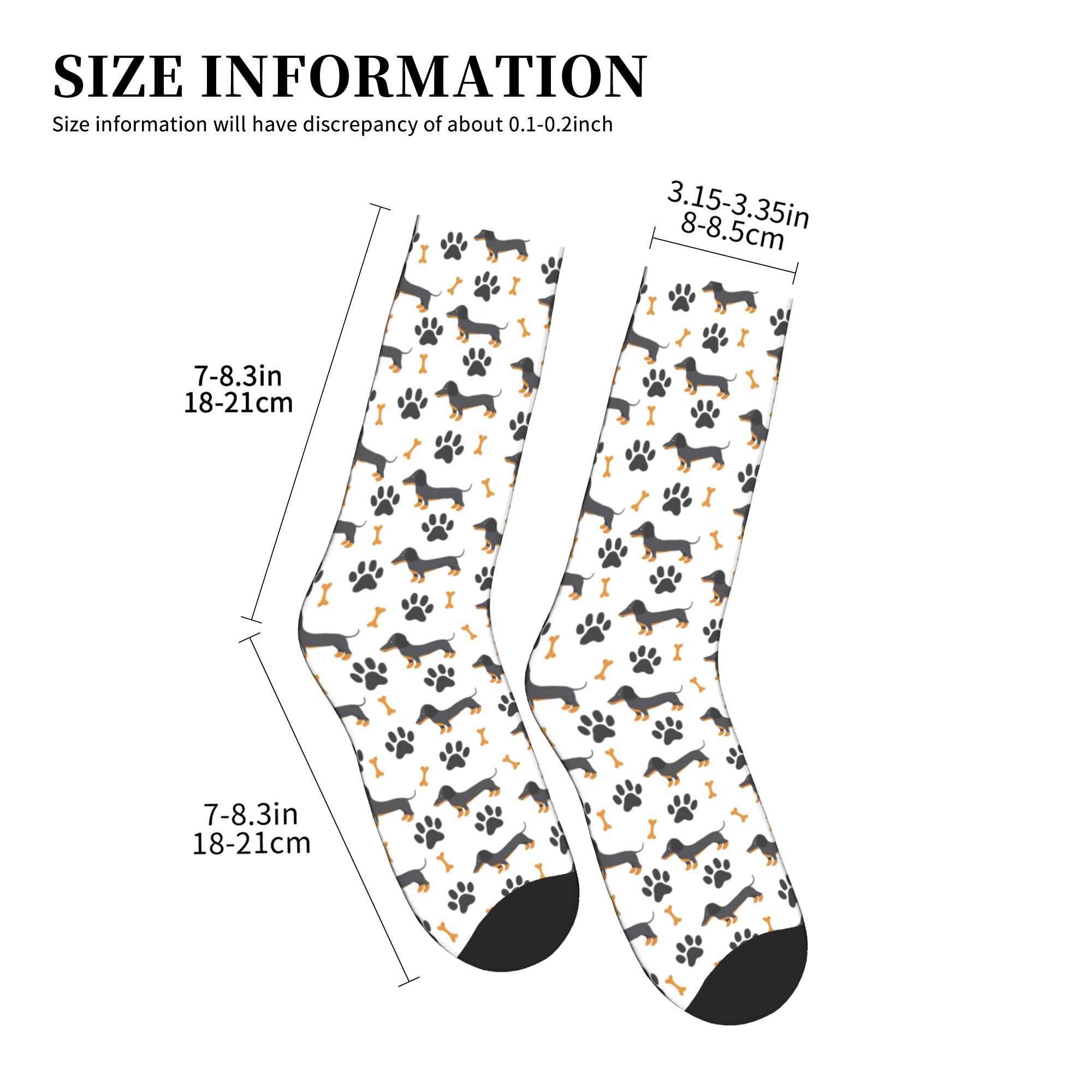 Cute Puppy Dog Dachshund Dress – обзор и цена Dress Sock Men