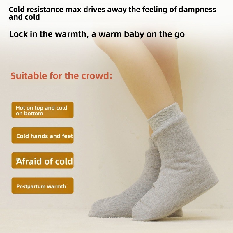 Xinjiang Cotton Thick Thermal  – обзор и цена Thermal Sock Winter