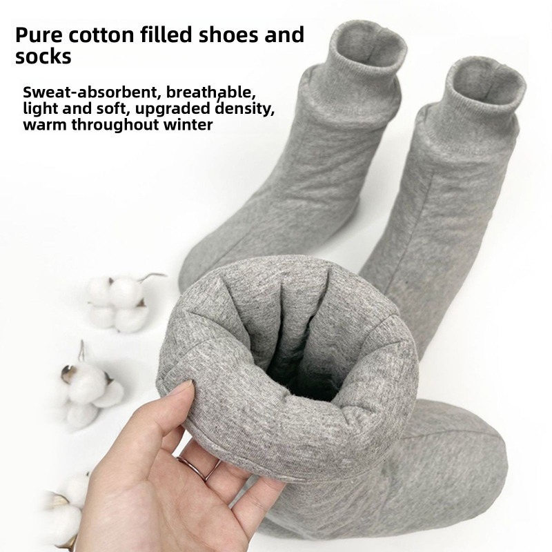 Xinjiang Cotton Thick Thermal  – обзор и цена Thermal Sock Winter