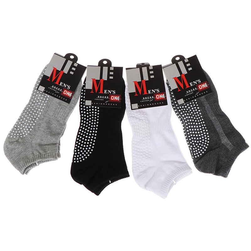 NEW 1pair High Quality Men's C – обзор и цена Grip Sock Yoga