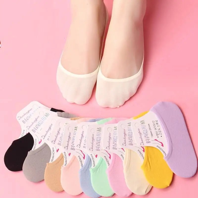 Summer Thin Colorful Girl Invi – обзор и цена Invisibility Sock Loafer