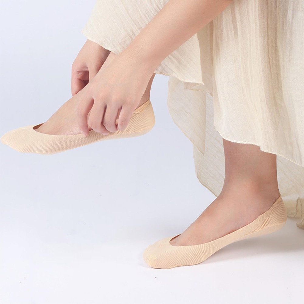 6 Pairs No Show Socks Women An – обзор и цена Invisibility Sock Loafer