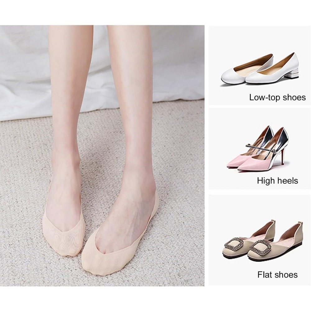 6 Pairs No Show Socks Women An – обзор и цена Invisibility Sock Loafer