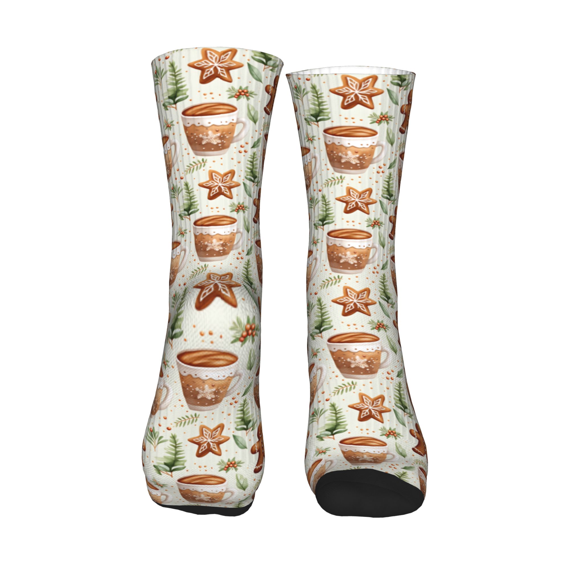 Christmas Gingerbread Man Hot  – обзор и цена Dress Sock Men