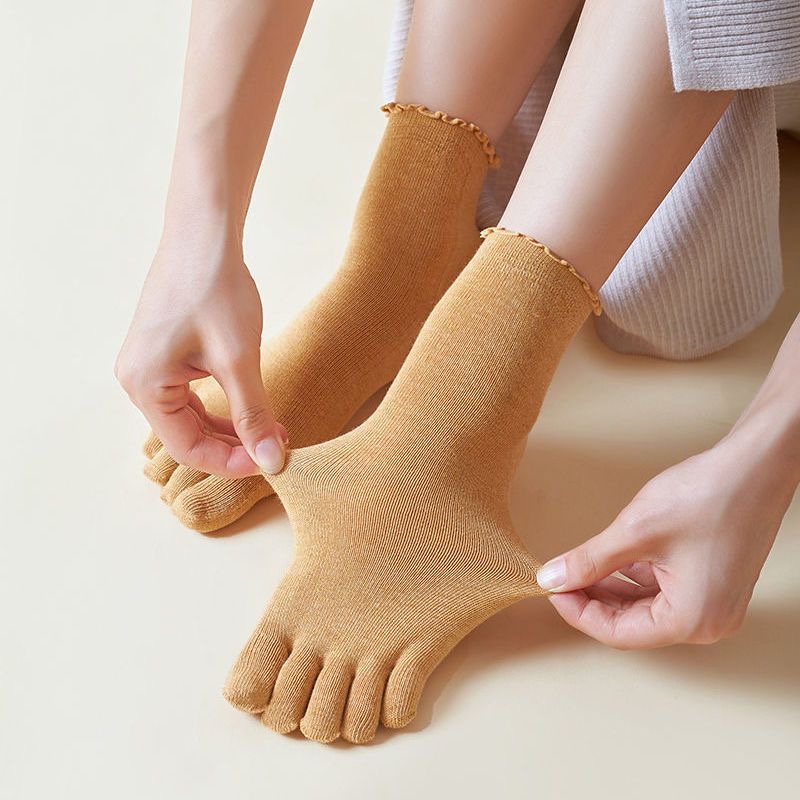 1/5 Pairs Cotton Women Five Fi – обзор и цена Toe Sock Split