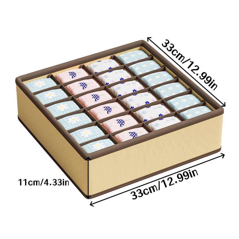 1pc 24grids Cabinet Underwear  – обзор и цена Sock Organizer Tray