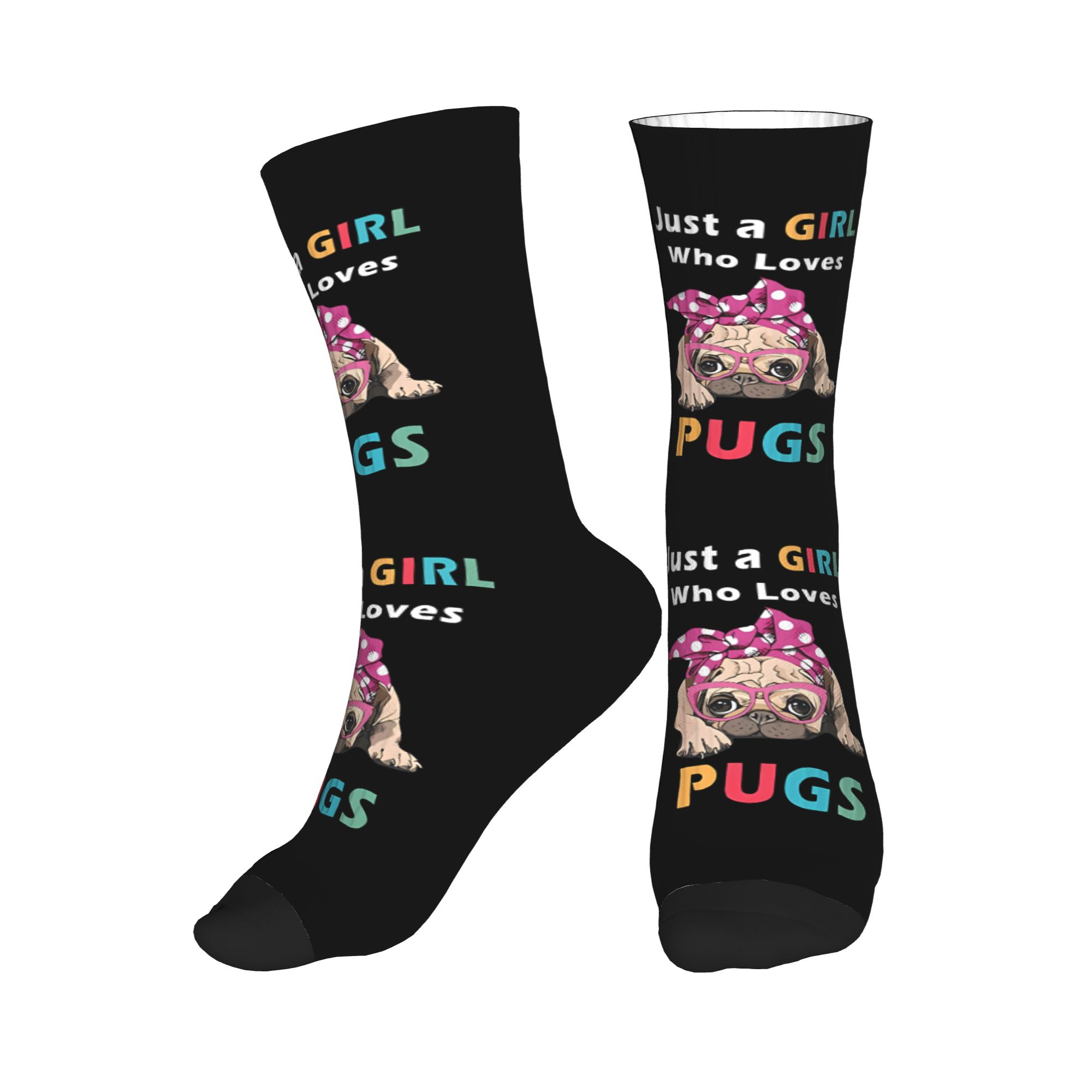 Fun Men's Just a Girl Who Love – обзор и цена Dress Sock Men