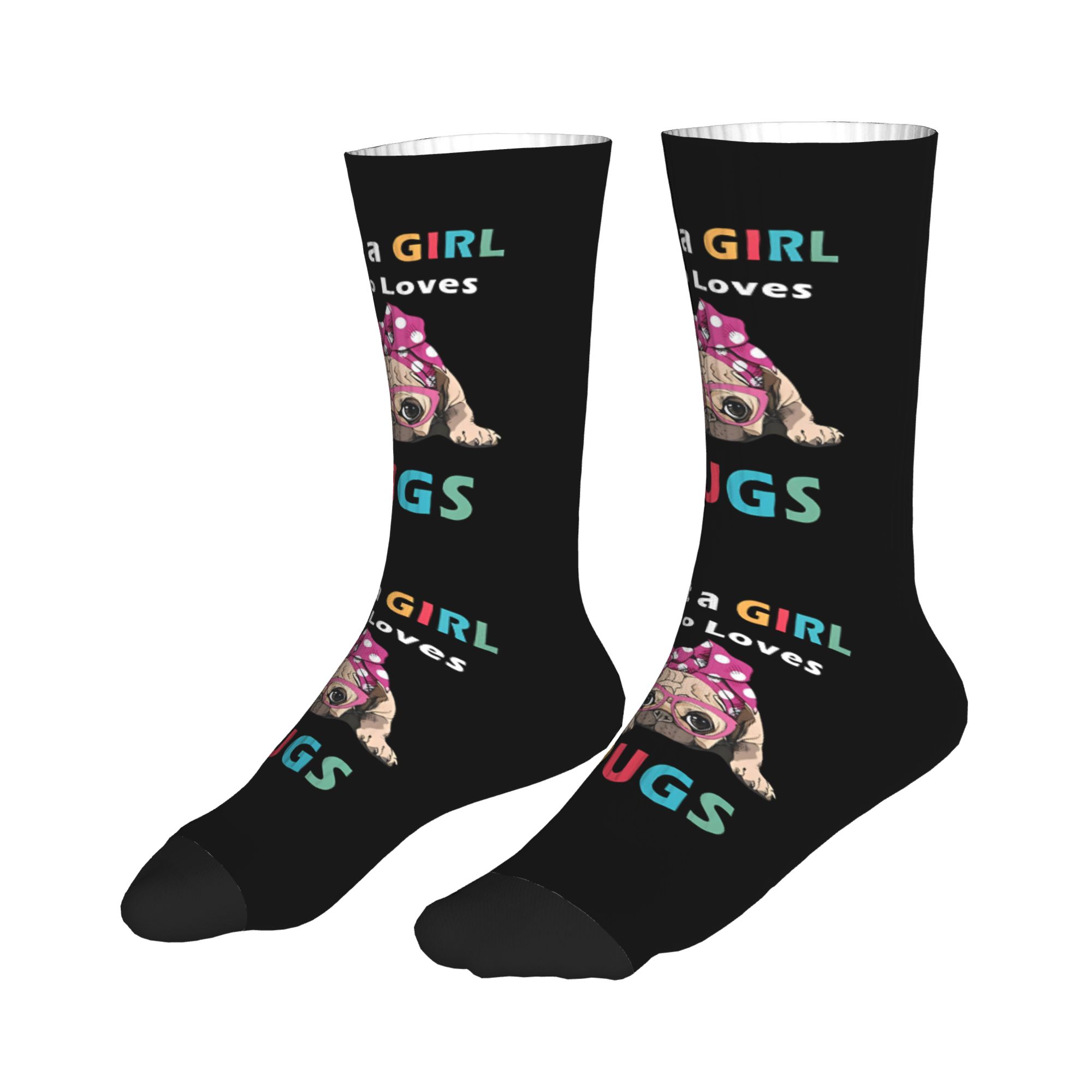 Fun Men's Just a Girl Who Love – обзор и цена Dress Sock Men
