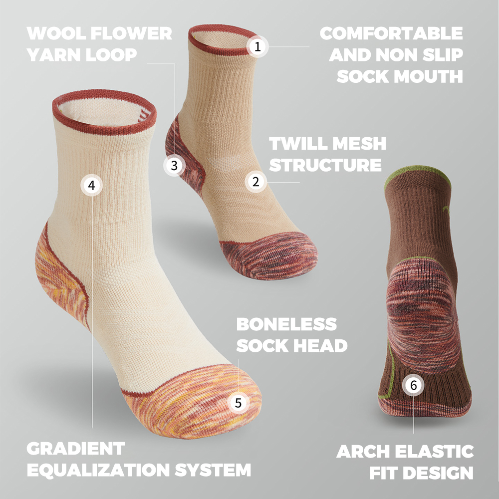 Naturehike Socks Sports Hygros – обзор и цена Wool Hiking Sock