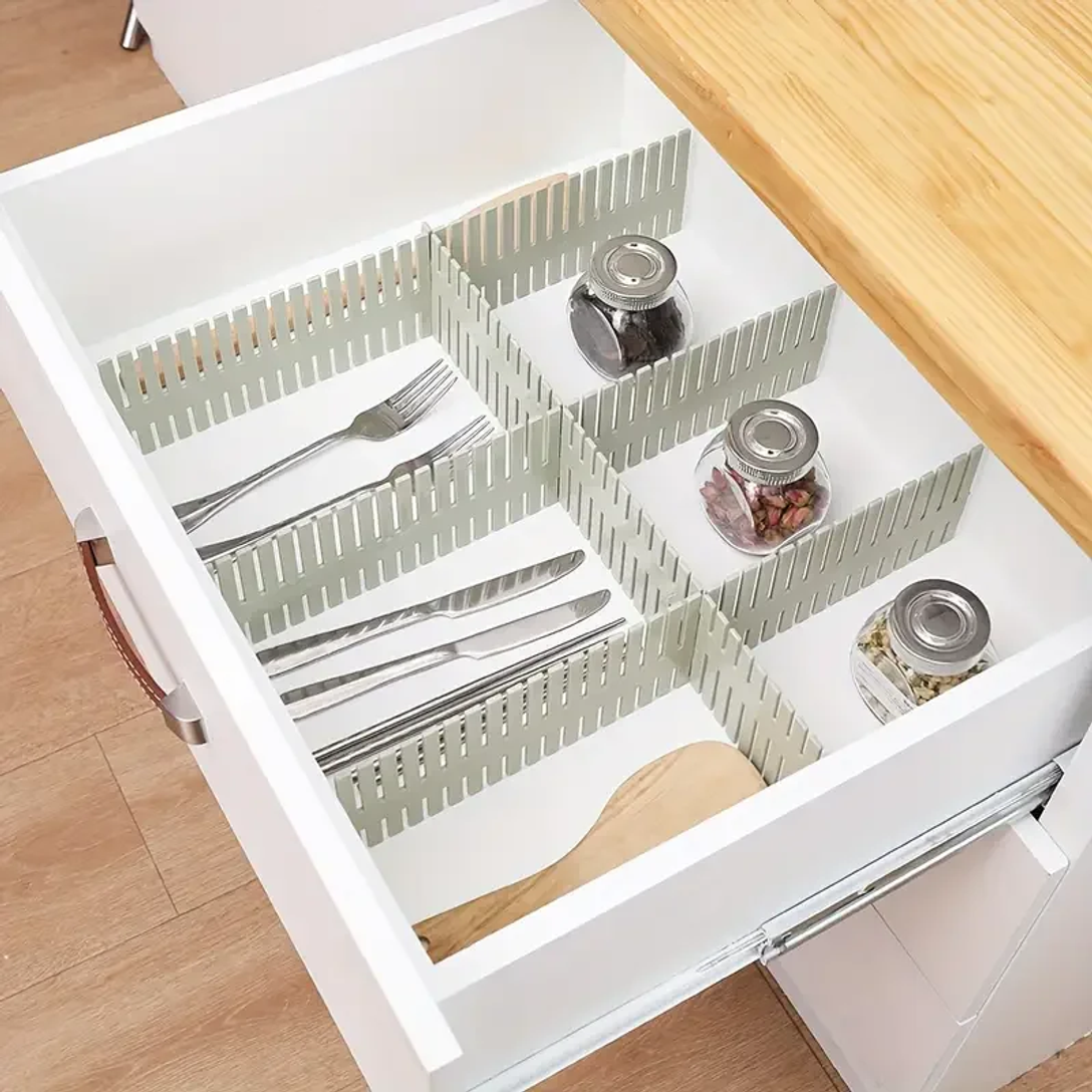 4PCS Adjustable Divider Underw – обзор и цена Sock Organizer Tray