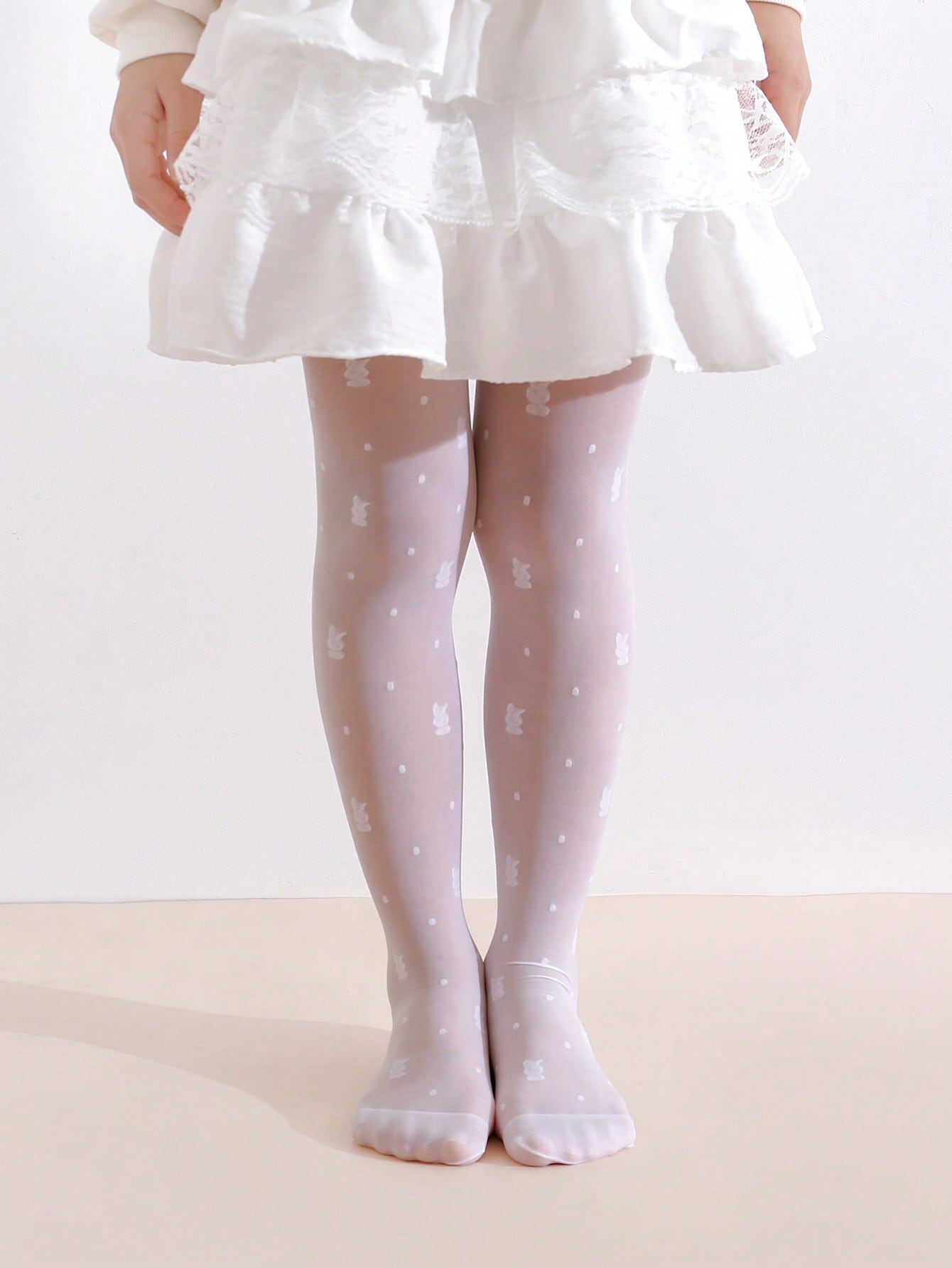 2Pack Toddler Girl Rabbit Prin – обзор и цена Tights Pantyhose Sheer