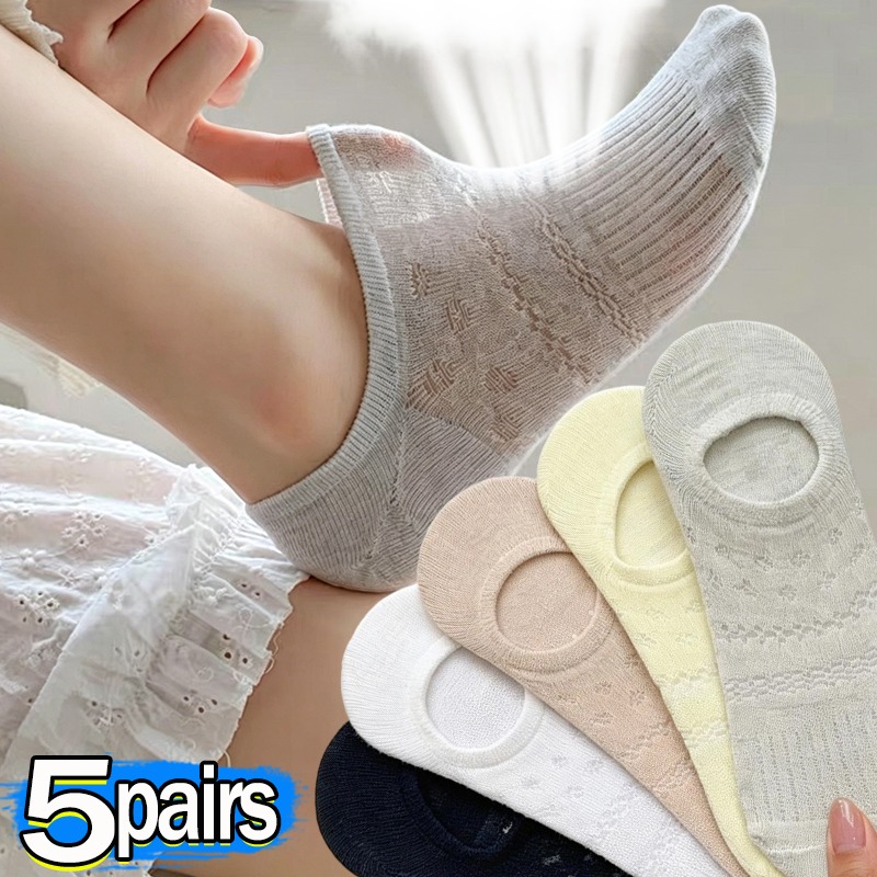 Lace Openwork Ballet Socks for – обзор и цена Invisibility Sock Loafer