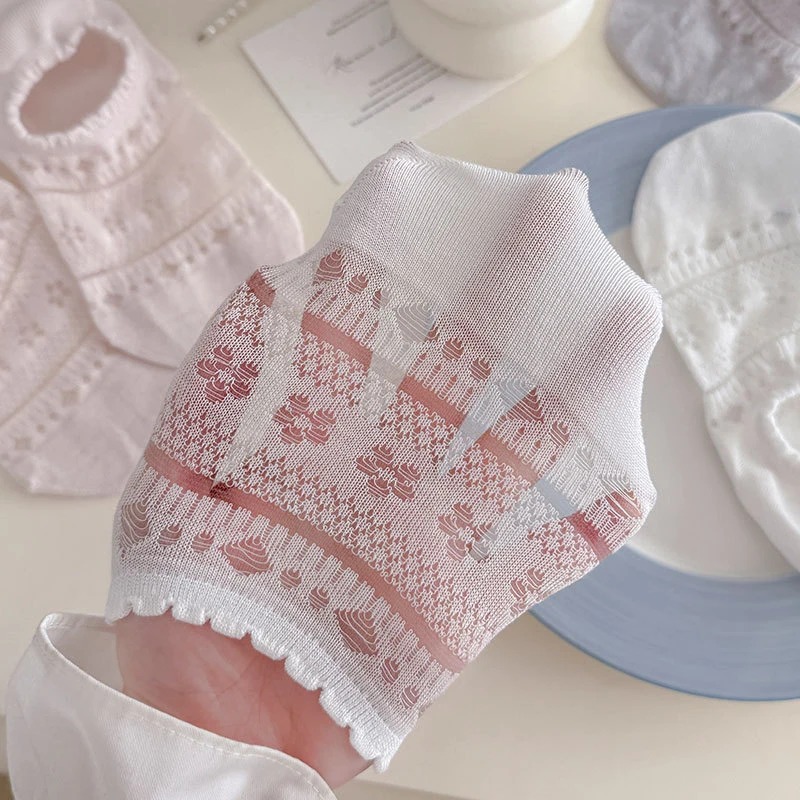 Lace Openwork Ballet Socks for – обзор и цена Invisibility Sock Loafer