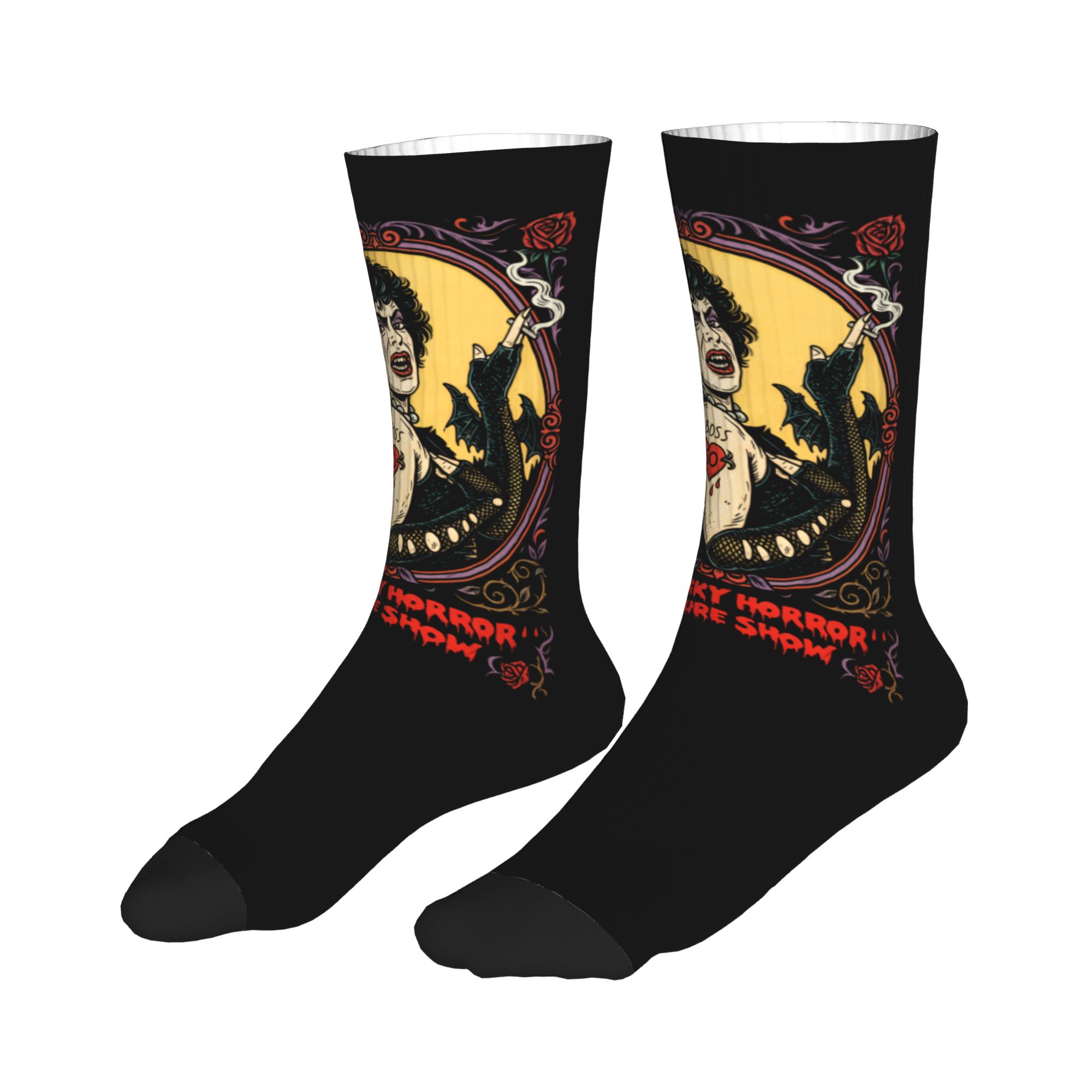 Fun Printed The Rockys Horror  – обзор и цена No Show Sock Women
