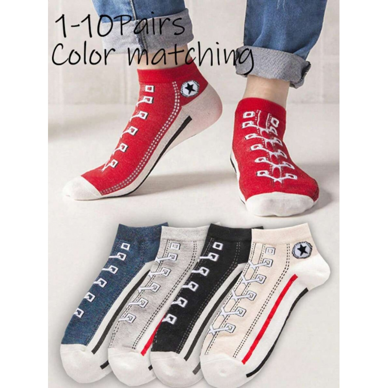 5/10 Pairs Multi-Color Breatha – обзор и цена Ankle Sock Low Cut