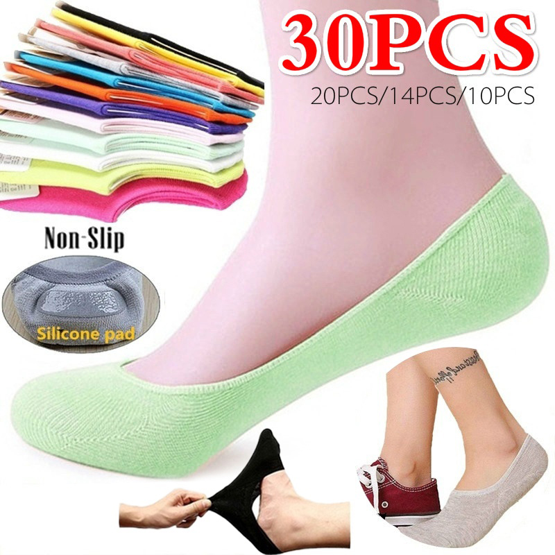 5 Pairs 10PCS Women Socks Nons – обзор и цена Invisibility Sock Loafer
