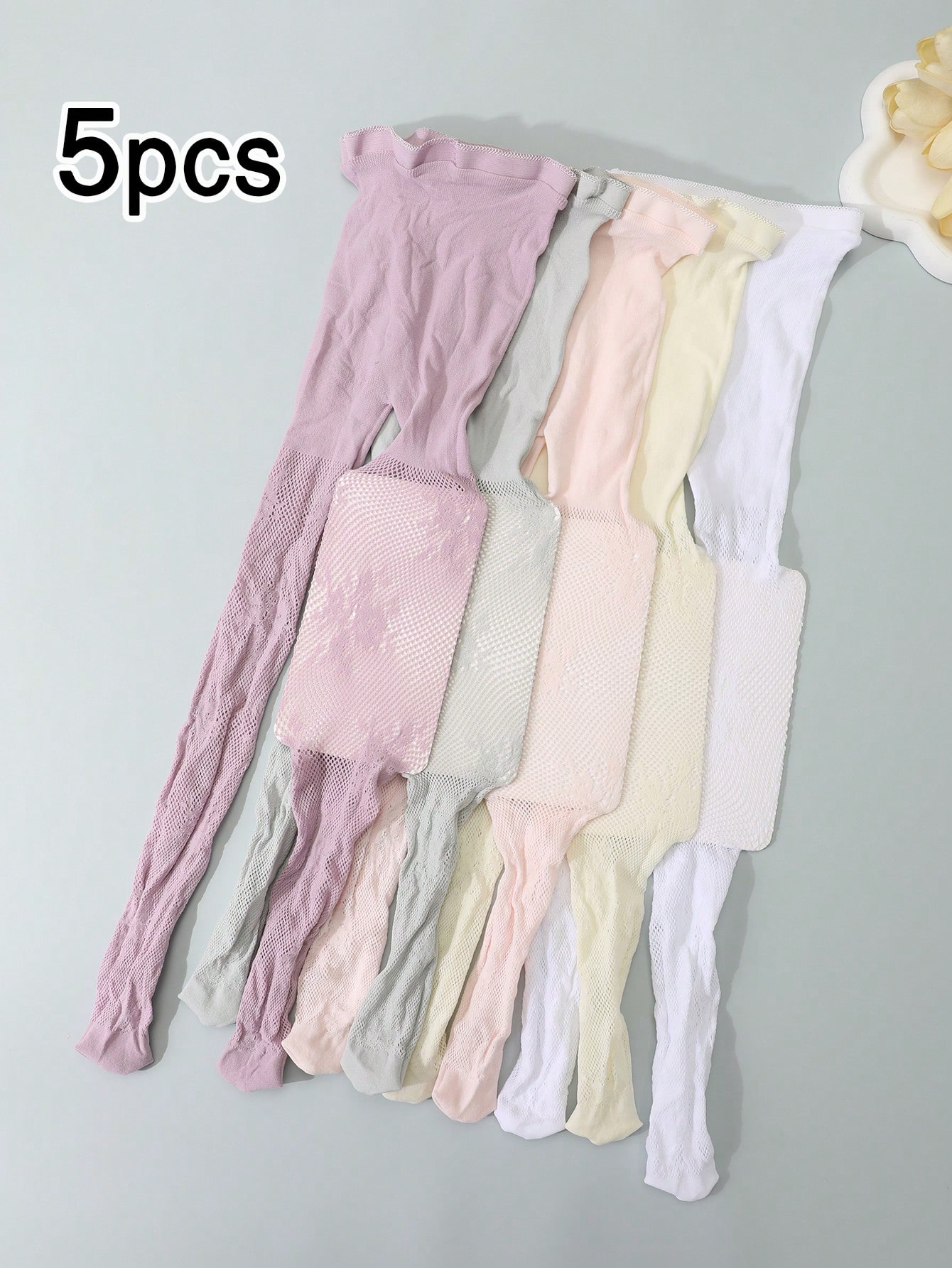 5Pcs Kids Hollow Lace Sheer Me – обзор и цена Tights Pantyhose Sheer