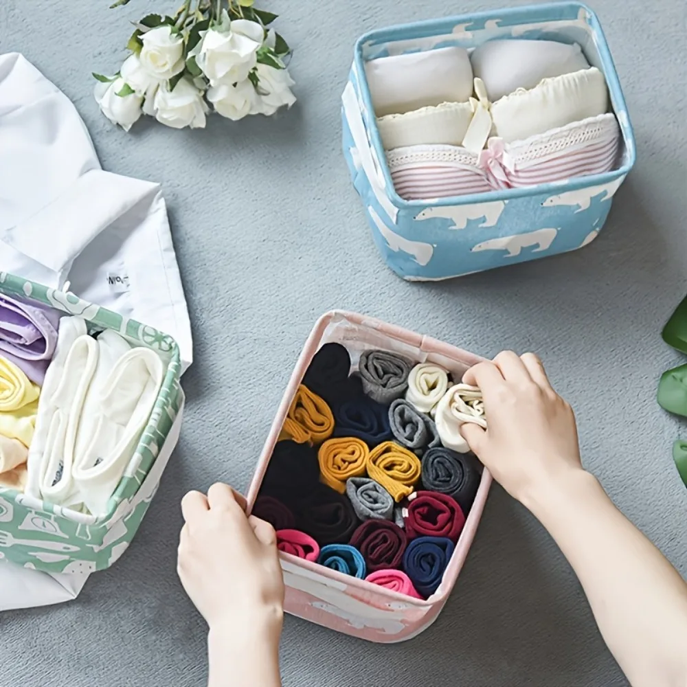 1pc Cotton Linen Fabric Waterp – обзор и цена Sock Organizer Tray