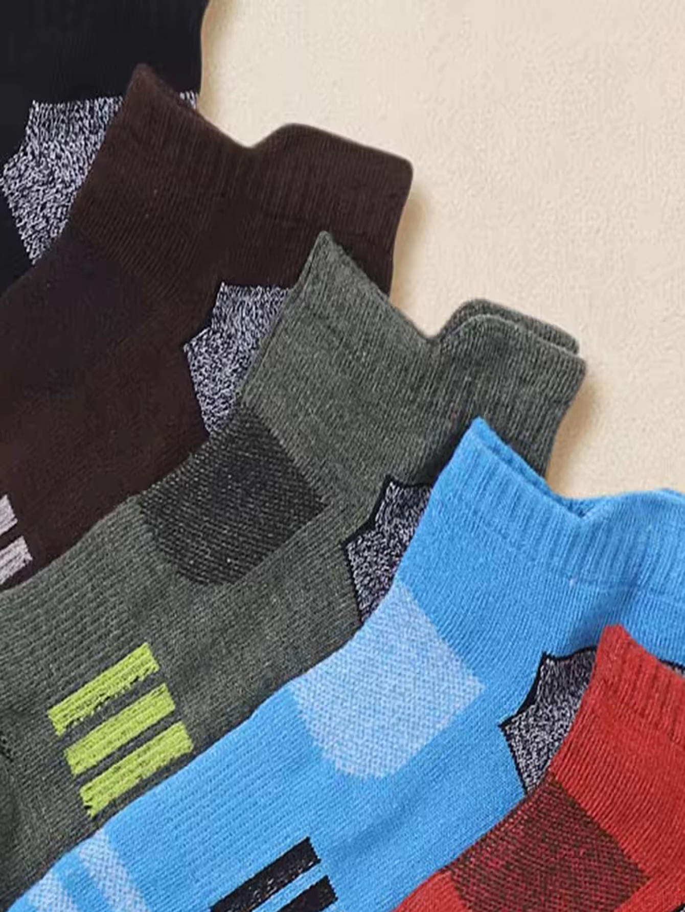 6/12 Pairs Men Vibrant Multico – обзор и цена Ankle Sock Low Cut
