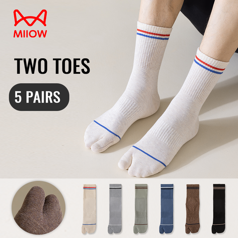 MiiOW Japanese Tabi Socks Spli – обзор и цена Toe Sock Split