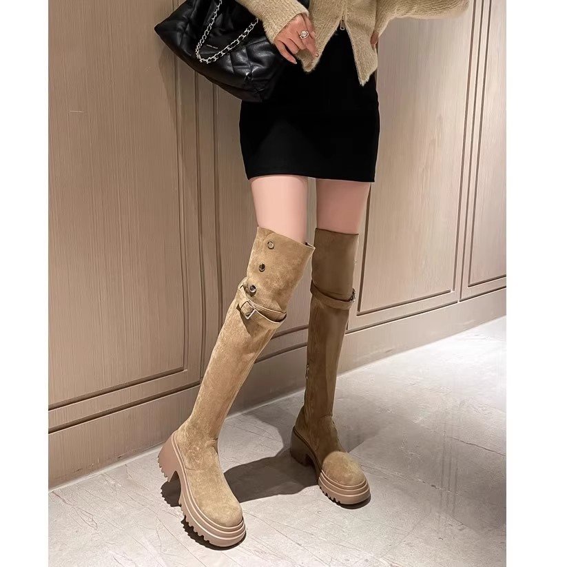 Knee over boots 2025 retro wes – обзор и цена Knee High Sock Women