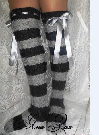 Women Thigh-high Knit Stocking – обзор и цена Thigh High Sock Stay Up