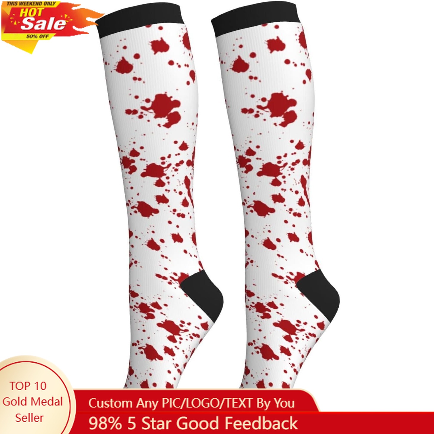 Compression Socks Calf Knee Hi – обзор и цена Knee High Sock Women