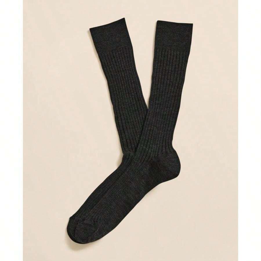 Ribbed Knee High Socks Merino  – обзор и цена Knee High Sock Women
