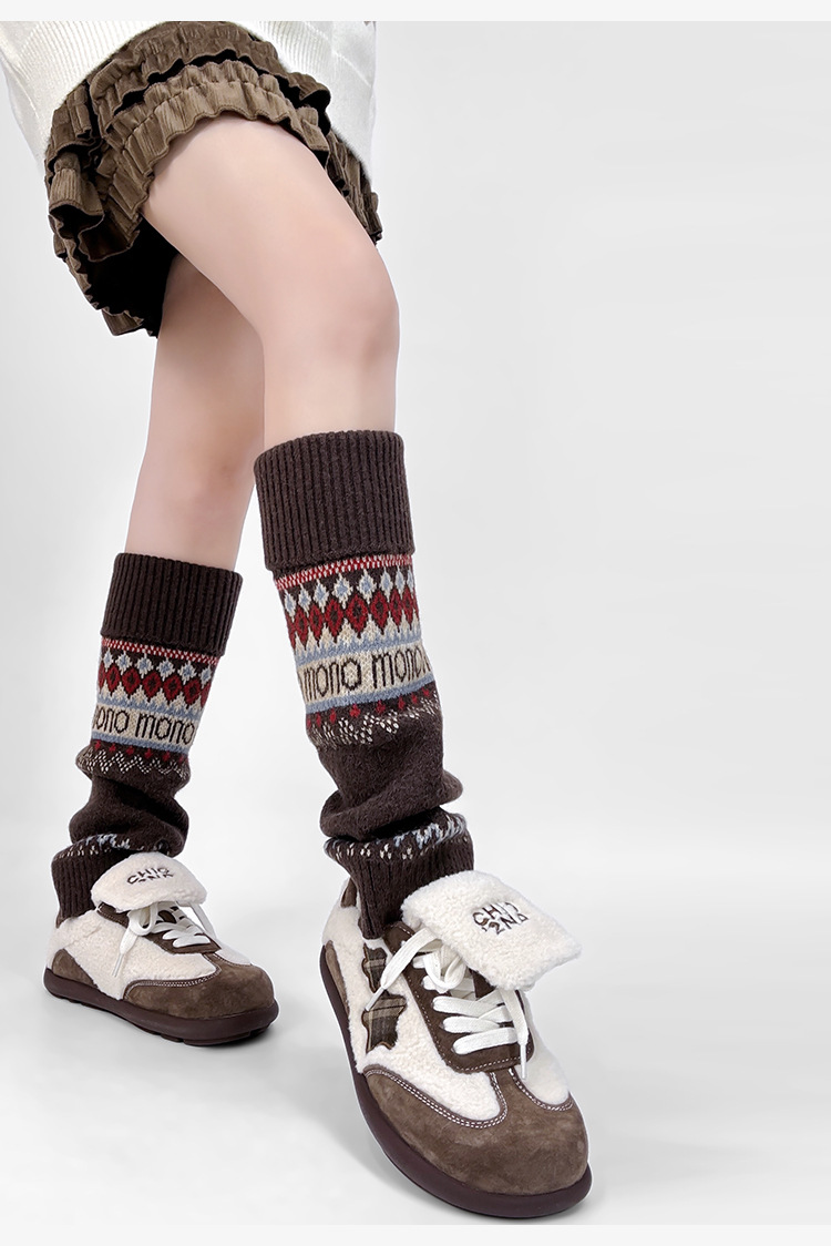 New Women's Knitted Leg Warmer – обзор и цена Boot Sock Slouchy